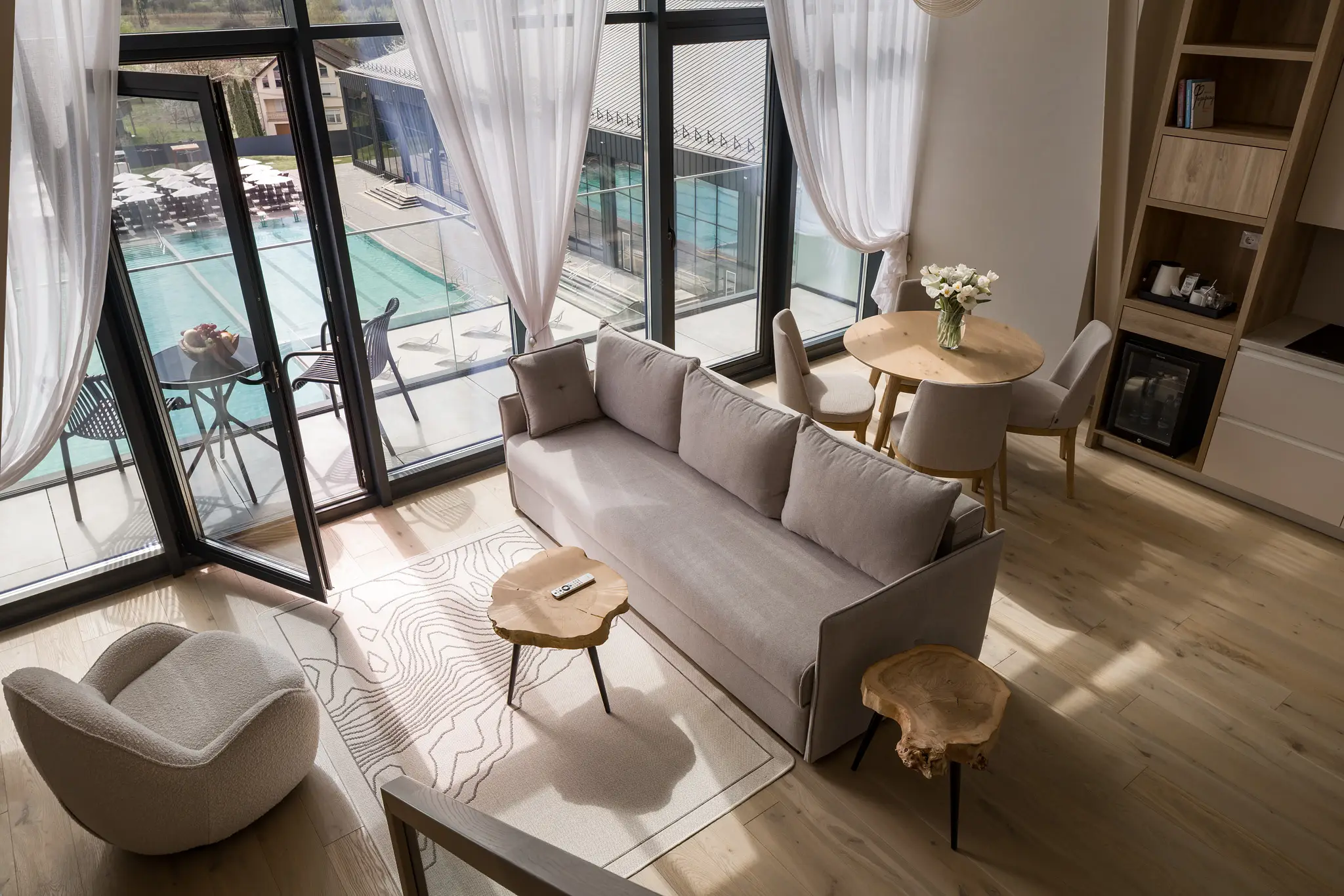 Дуплекс з балконом та панорамним видом - RIKKA Khust - Thermal Resort &ndash; Зображення 6
